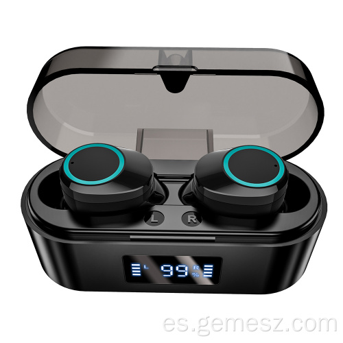 Mini auriculares inalámbricos TWS Estuche de carga para auriculares Bluetooth